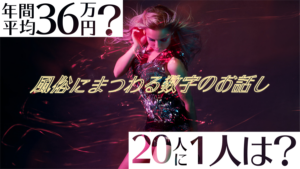 風俗にまつわる数字のお話し